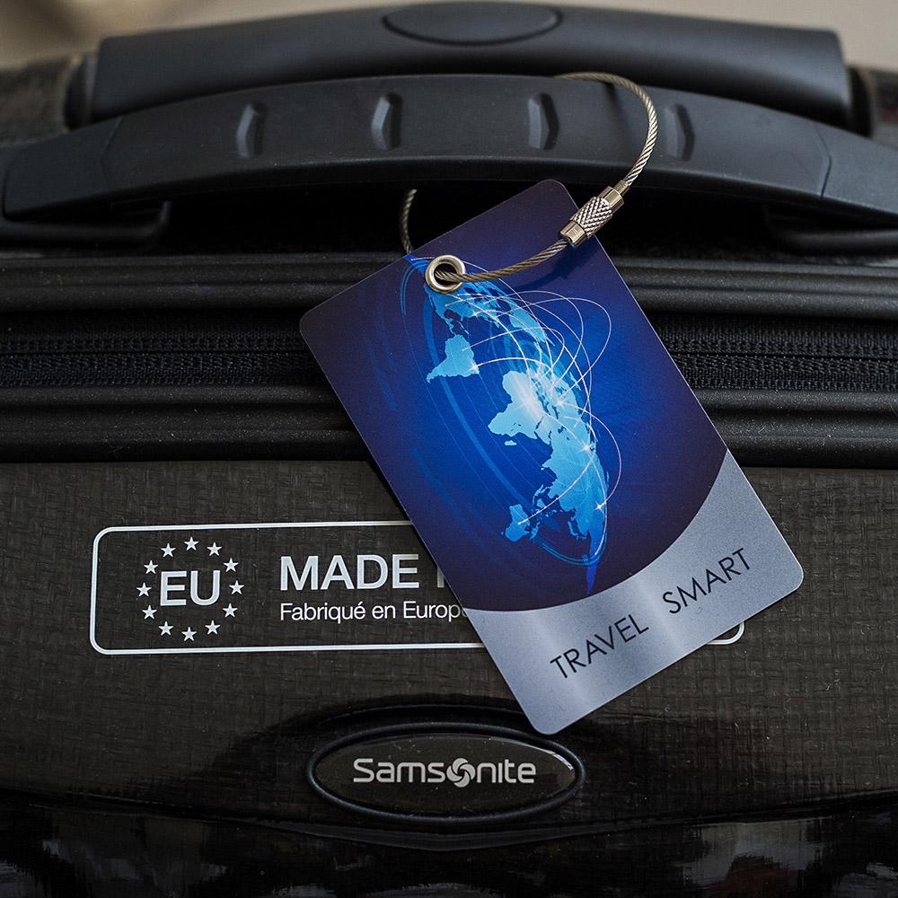 travel smart luggage tags