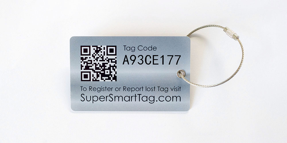 lost luggage tag